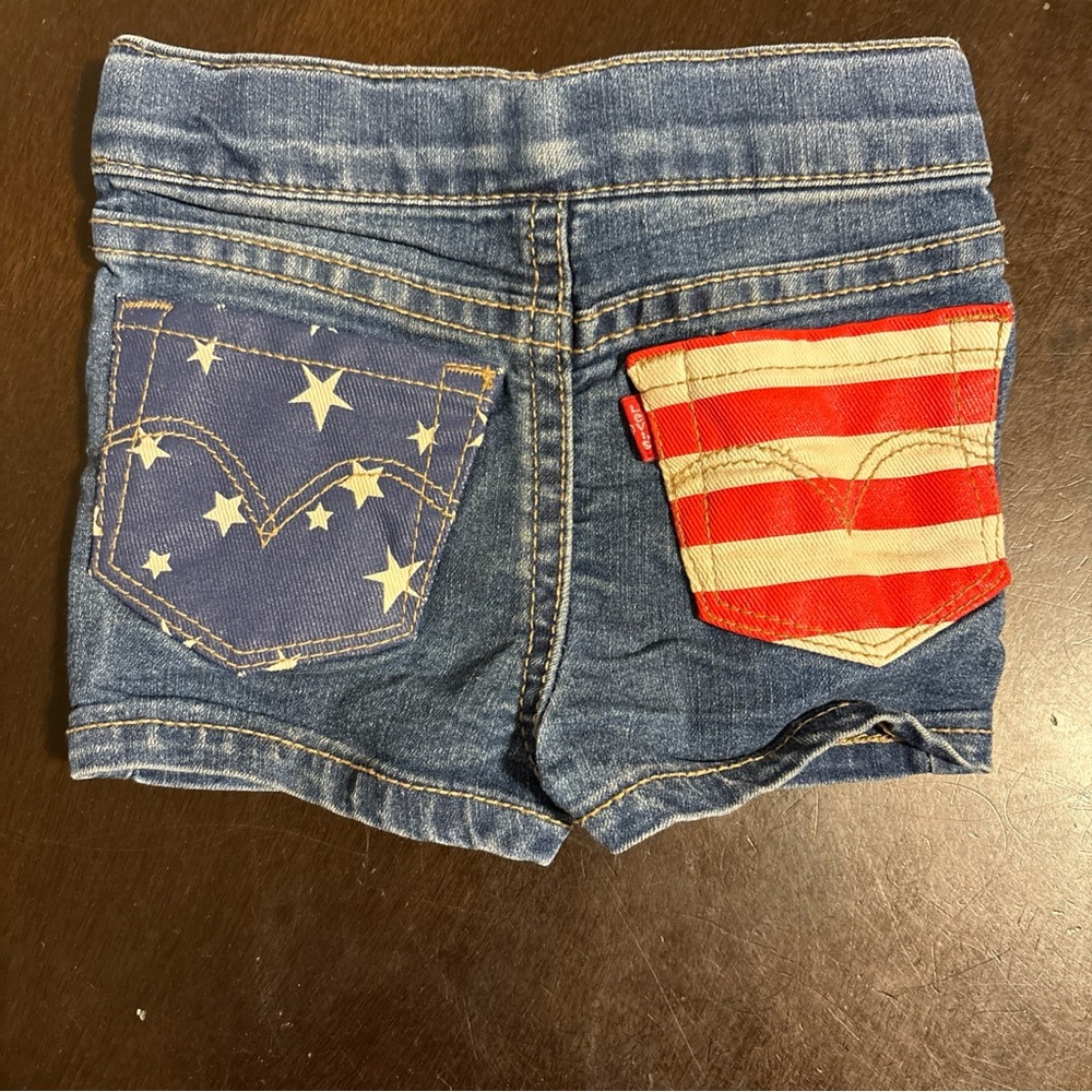 Levi's Blue Denim Shorts